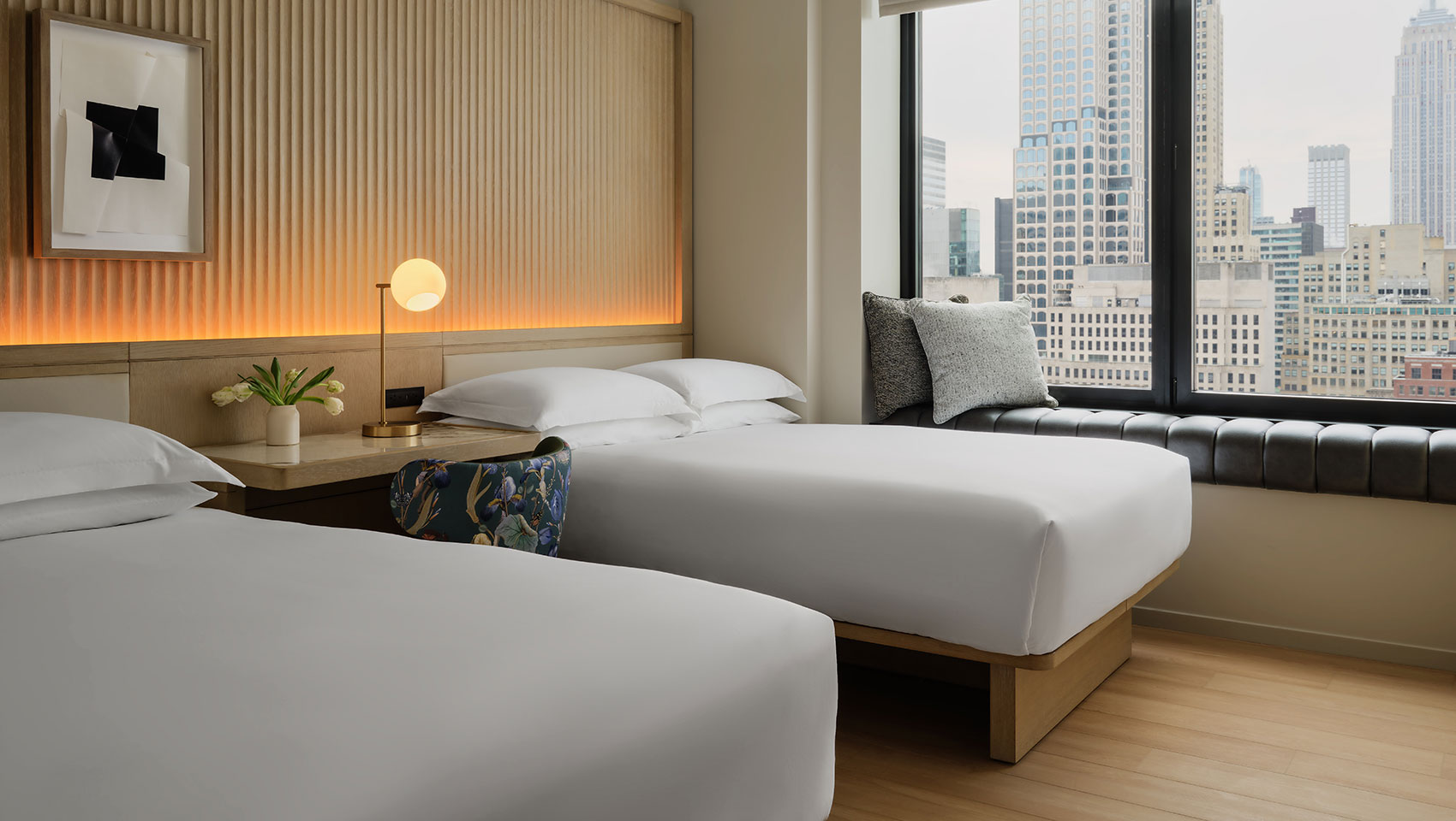 Window View from Guestroom with 2 Double Beds at Kimpton Era Hotel